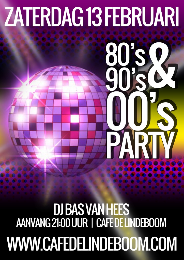 80'S 90'S 00'S Party